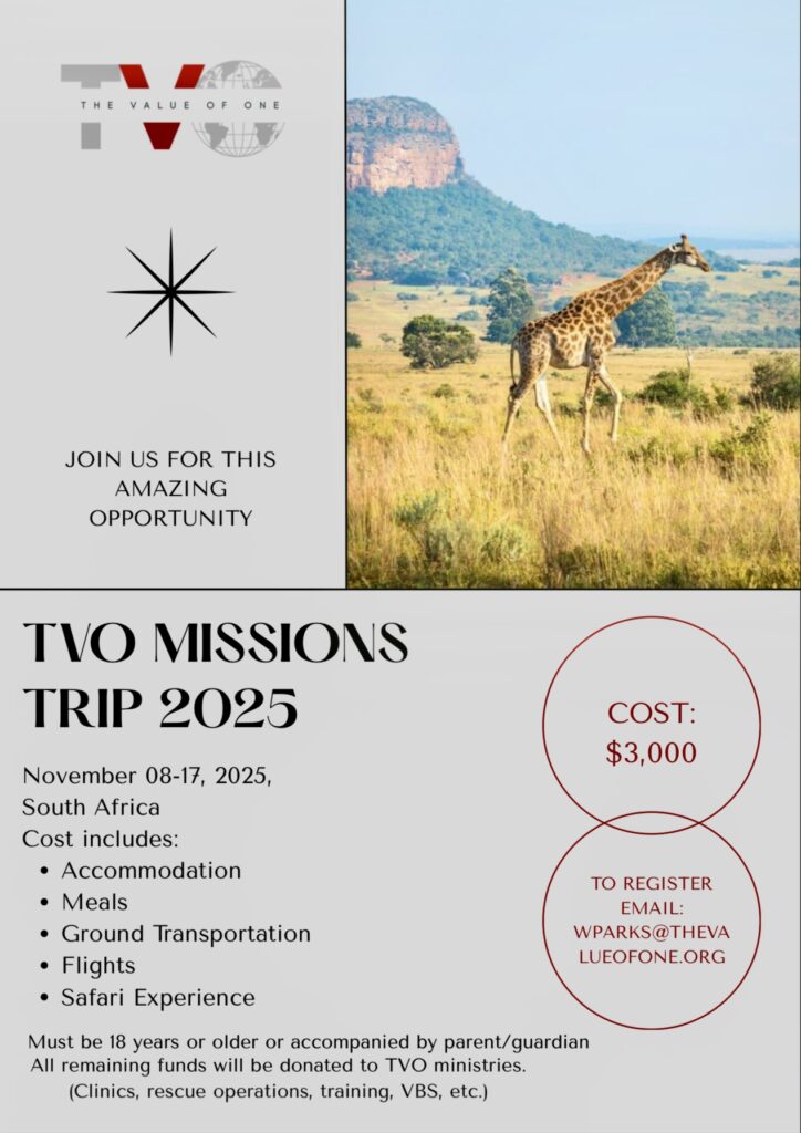 South Africa TVO Missions Trip 2025